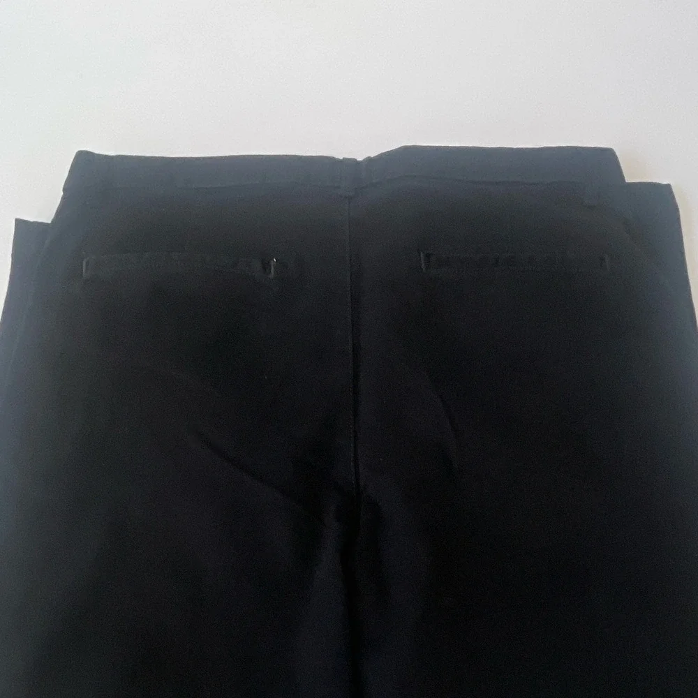 The Children's Place Boys Black Twill Dress Pants Cotton Regular Fit Pockets